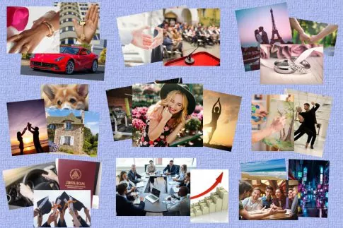 Как сделать коллаж Богуа - карта сокровищ