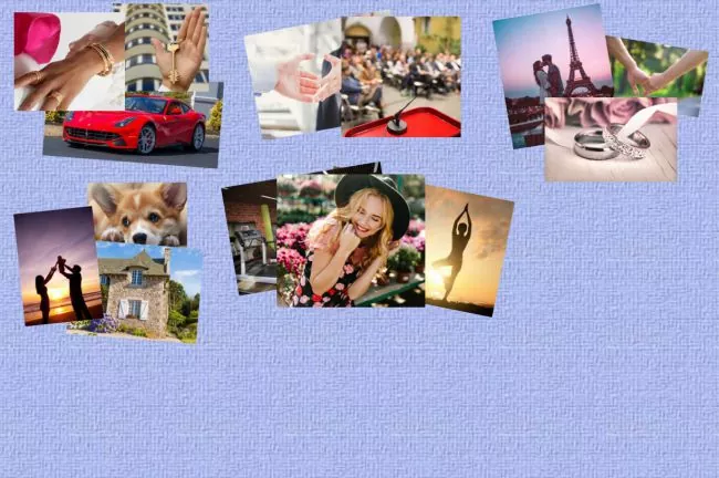 Работа над пятым сектором коллажа в программе ФотоКОЛЛАЖ