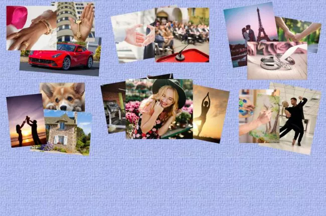 Работа над шестым сектором коллажа в программе ФотоКОЛЛАЖ